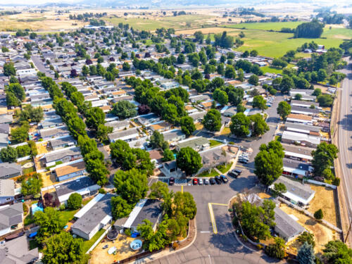 Butte Crest Community Aerial