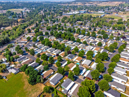 Butte Crest Community Aerial